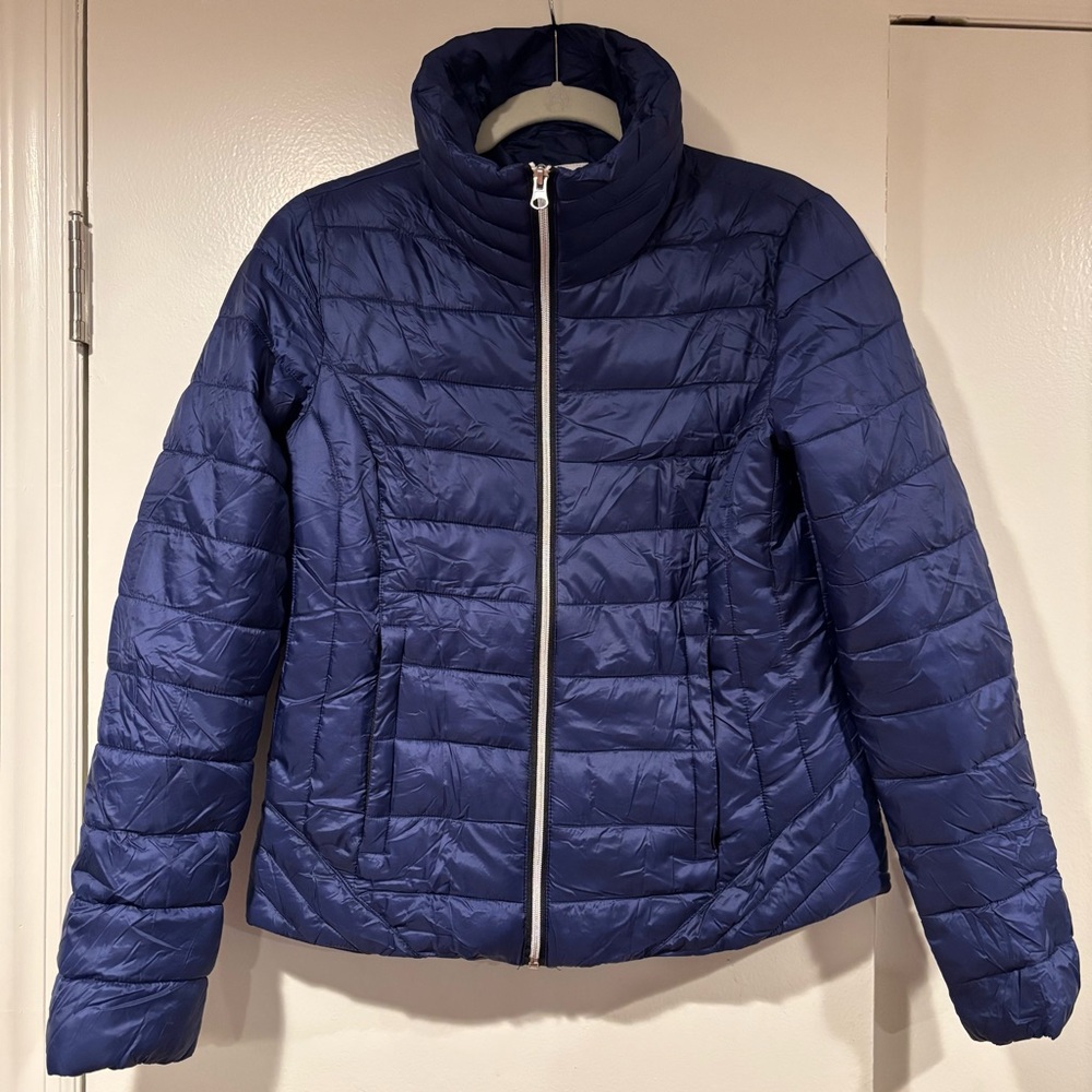Everlast Navy Packable Puffer Jacket Size small